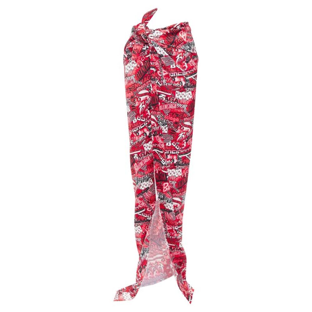 Balenciaga 2019 Wrap Maxi Skirt